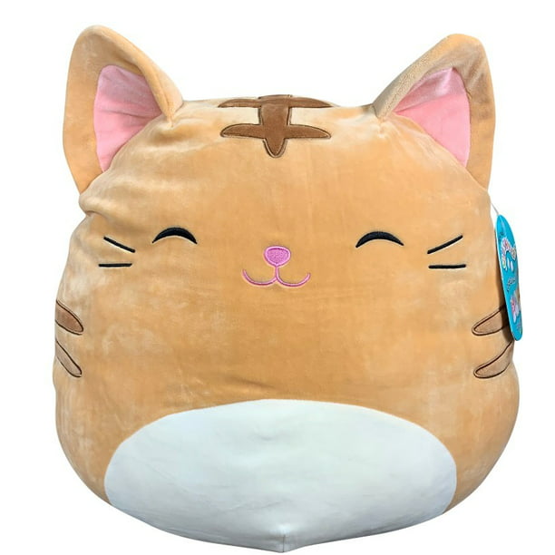 16" Squishmallow Cam Cat Plush Cute Stuffed Comfy Kids Pillow Gift Present Toy